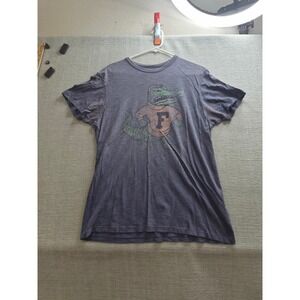 Florida Gators T-Shirt Womens S Navy Blue Banner 47 Football NCAA Albert Mascot